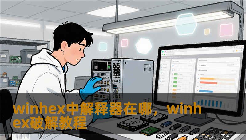 winhex中解释器在哪，winhex破解教程