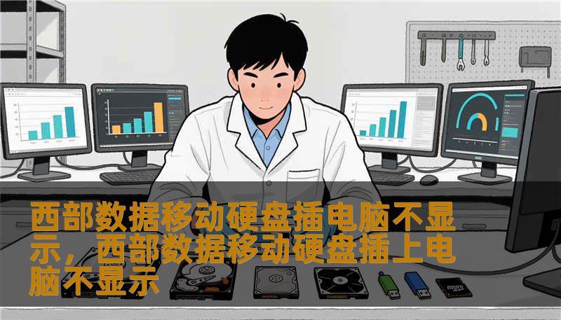 西部数据移动硬盘插电脑不显示，西部数据移动硬盘插上电脑不显示