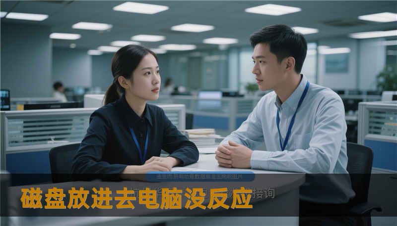 磁盘放进去电脑没反应 磁盘放进去电脑没反应