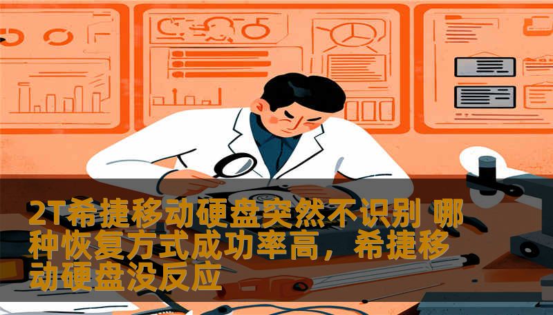 2T希捷移动硬盘突然不识别 哪种恢复方式成功率高，希捷移动硬盘没反应