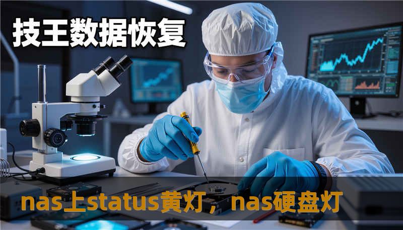 nas上status黄灯，nas硬盘灯