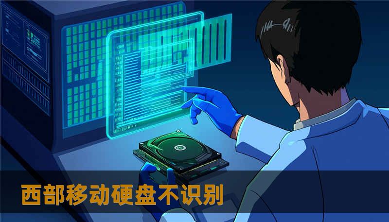 西部移动硬盘不识别