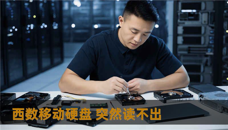 西数移动硬盘 突然读不出