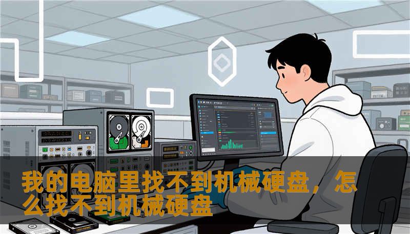 我的电脑里找不到机械硬盘，怎么找不到机械硬盘