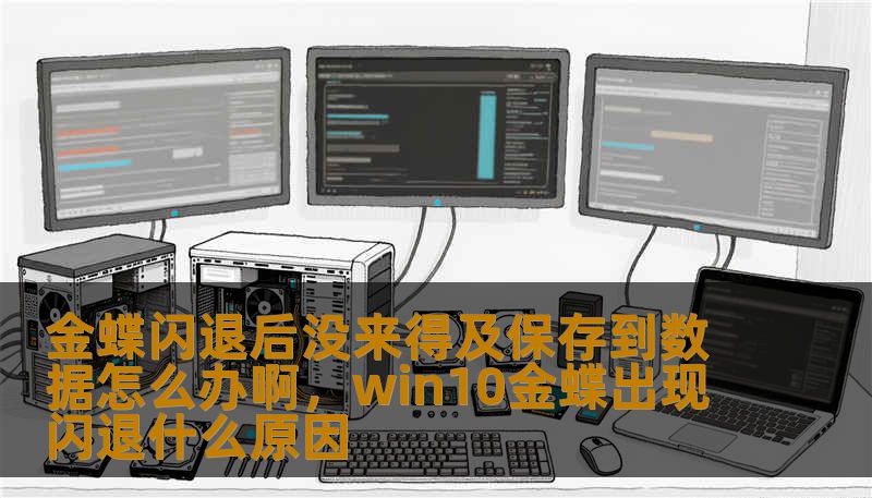 金蝶闪退后没来得及保存到数据怎么办啊，win10金蝶出现闪退什么原因