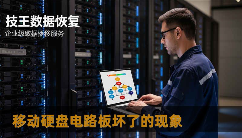 移动硬盘电路板坏了的现象