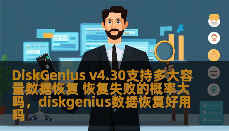 DiskGenius v4.30支持多大容量数据恢复 恢复失败的概率大吗，diskgenius数据恢复好用吗