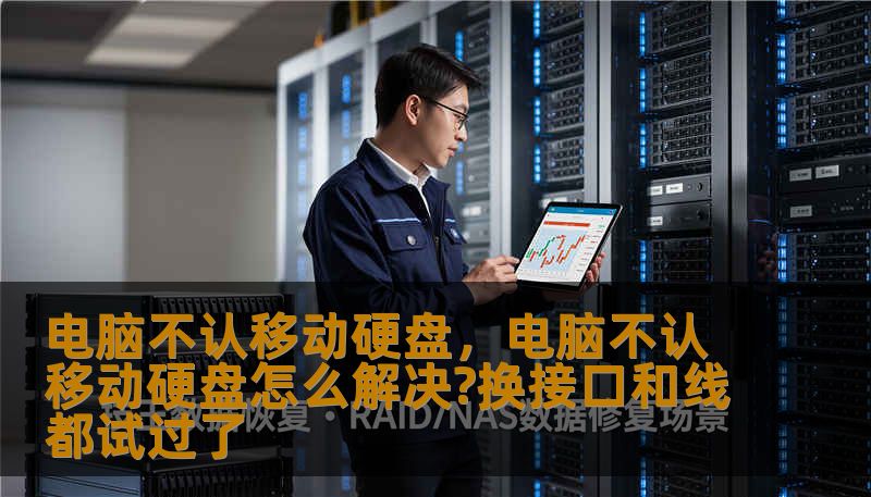 电脑不认移动硬盘，电脑不认移动硬盘怎么解决?换接口和线都试过了
