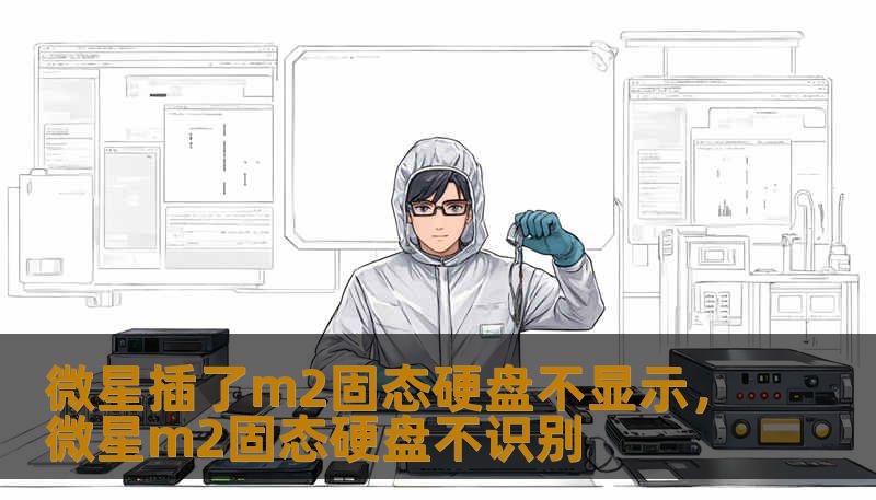 微星插了m2固态硬盘不显示，微星m2固态硬盘不识别