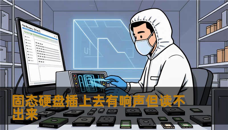 固态硬盘插上去有响声但读不出来