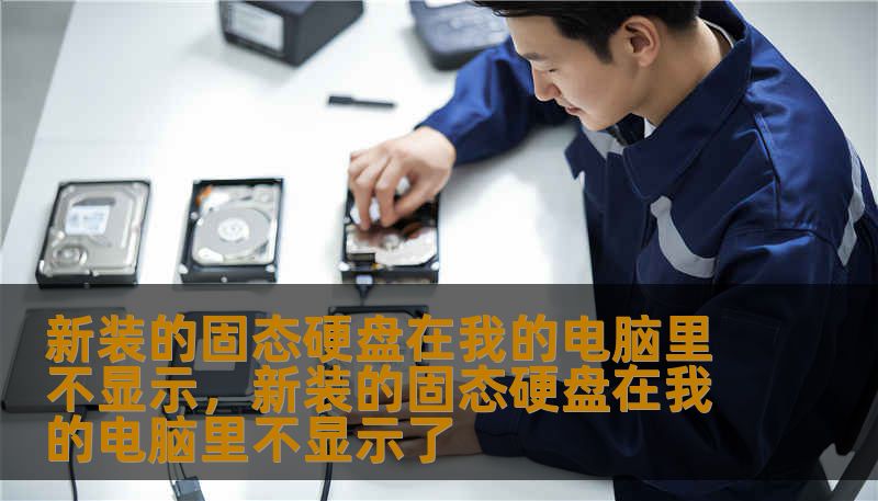 新装的固态硬盘在我的电脑里不显示，新装的固态硬盘在我的电脑里不显示了