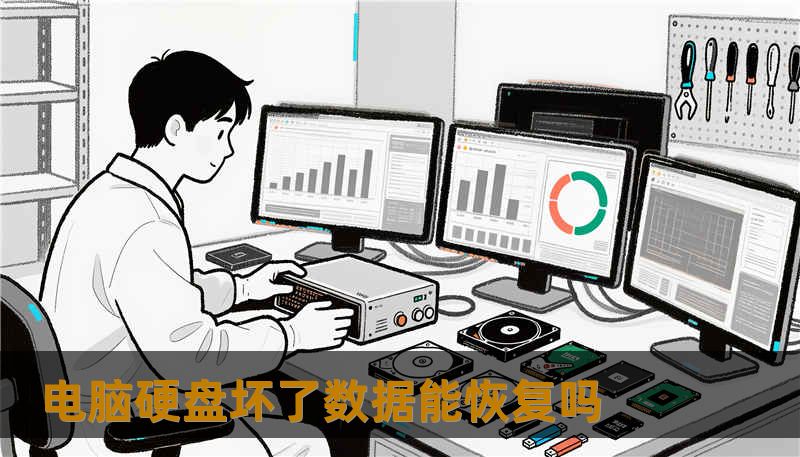 电脑硬盘坏了数据能恢复吗 电脑硬盘坏了数据能恢复吗