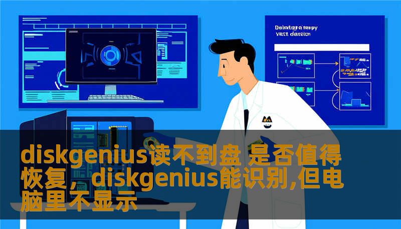 diskgenius读不到盘 是否值得恢复,diskgenius能识别,但电脑里不显示 diskgenius读不到盘 是否值得恢复,diskgenius能识别,但电脑里不显示
