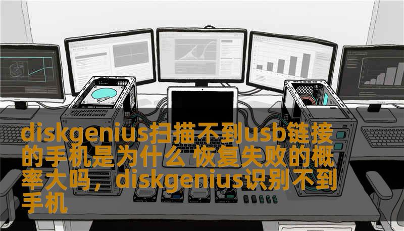 diskgenius扫描不到usb链接的手机是为什么 恢复失败的概率大吗，diskgenius识别不到手机