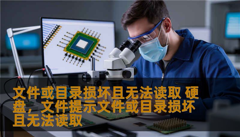 文件或目录损坏且无法读取 硬盘，文件提示文件或目录损坏且无法读取