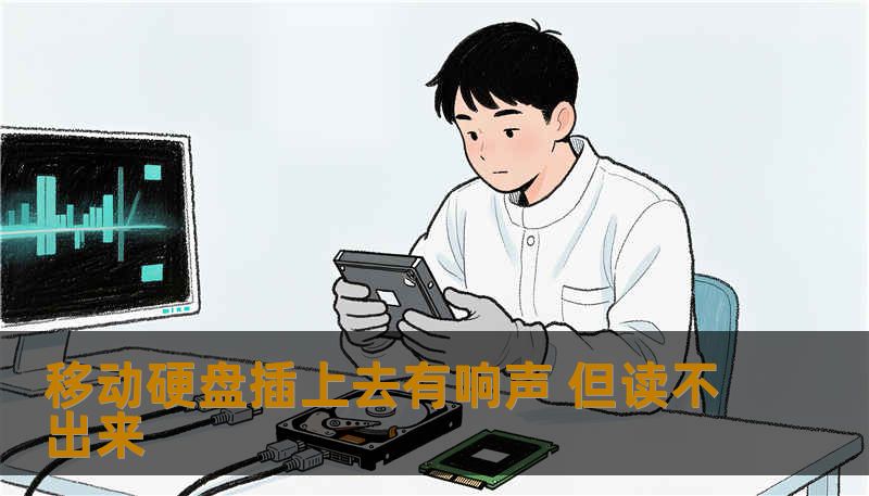 移动硬盘插上去有响声 但读不出来