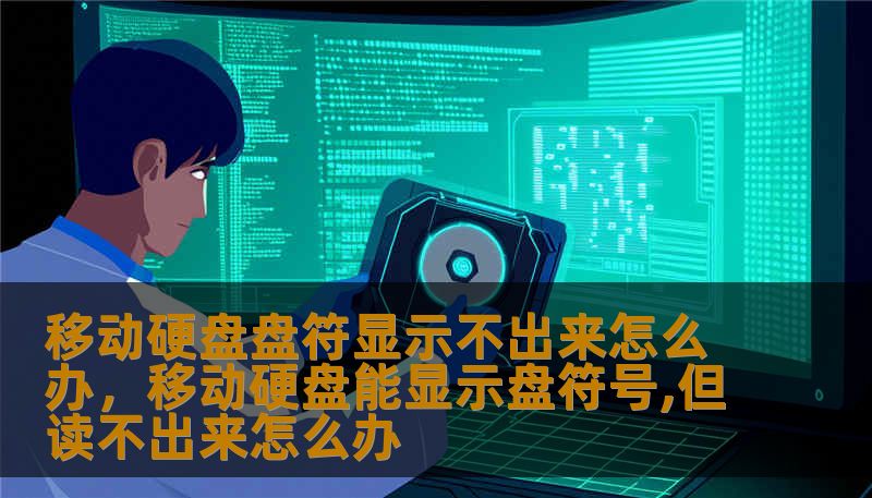 移动硬盘盘符显示不出来怎么办，移动硬盘能显示盘符号,但读不出来怎么办