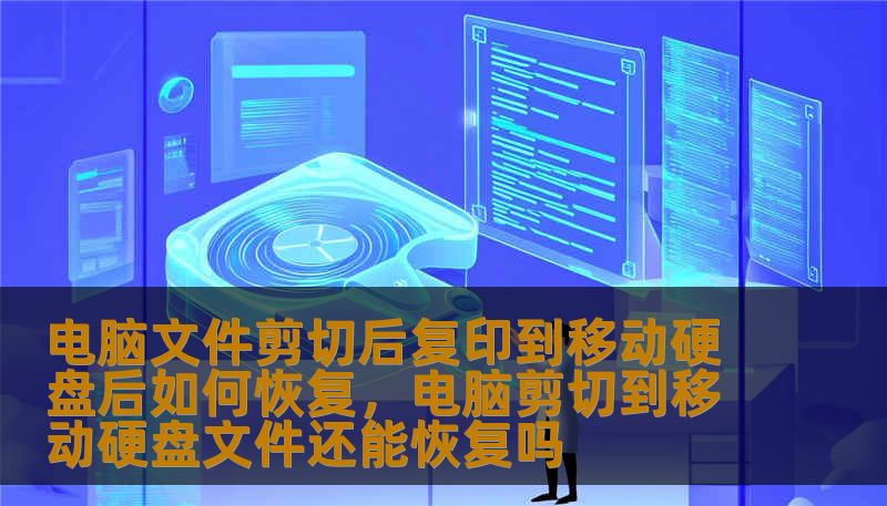 电脑文件剪切后复印到移动硬盘后如何恢复，电脑剪切到移动硬盘文件还能恢复吗