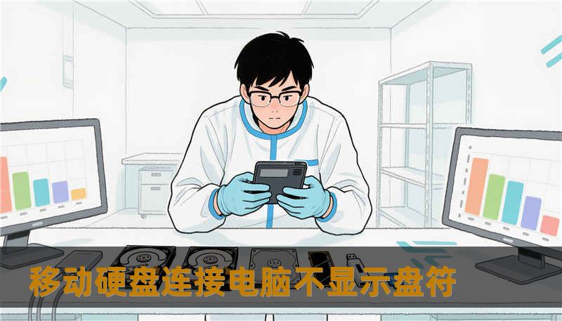 移动硬盘连接电脑不显示盘符