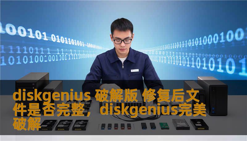 diskgenius 破解版 修复后文件是否完整，diskgenius完美破解