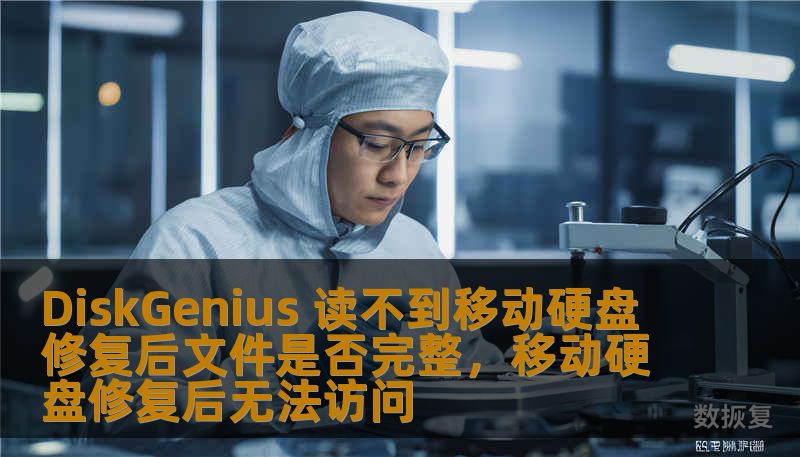 DiskGenius 读不到移动硬盘 修复后文件是否完整,移动硬盘修复后无法访问 DiskGenius 读不到移动硬盘 修复后文件是否完整,移动硬盘修复后无法访问