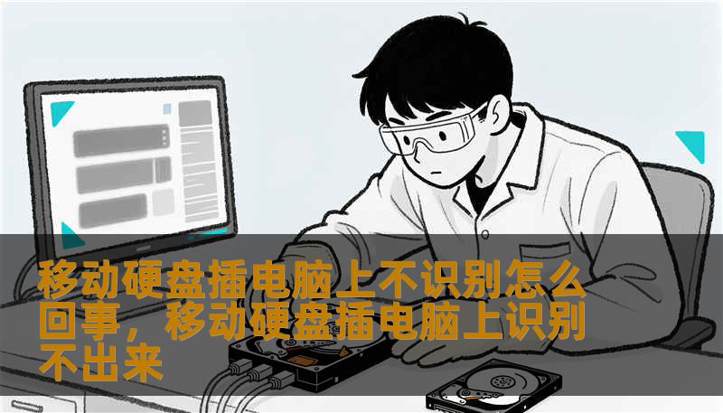 移动硬盘插电脑上不识别怎么回事，移动硬盘插电脑上识别不出来