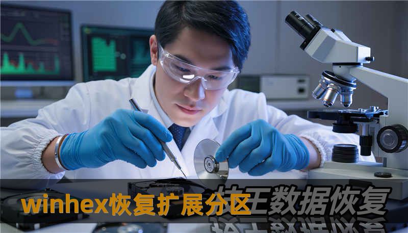 winhex恢复扩展分区