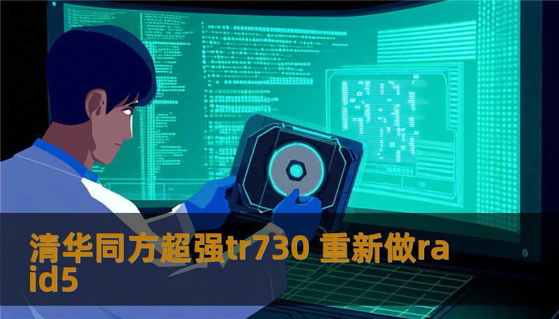 清华同方超强tr730 重新做raid5