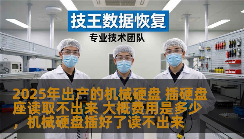 2025年出产的机械硬盘 插硬盘座读取不出来 大概费用是多少，机械硬盘插好了读不出来