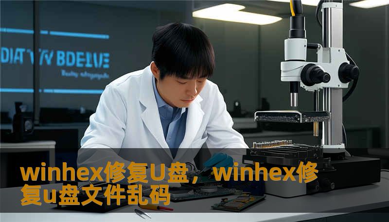 winhex修复U盘，winhex修复u盘文件乱码