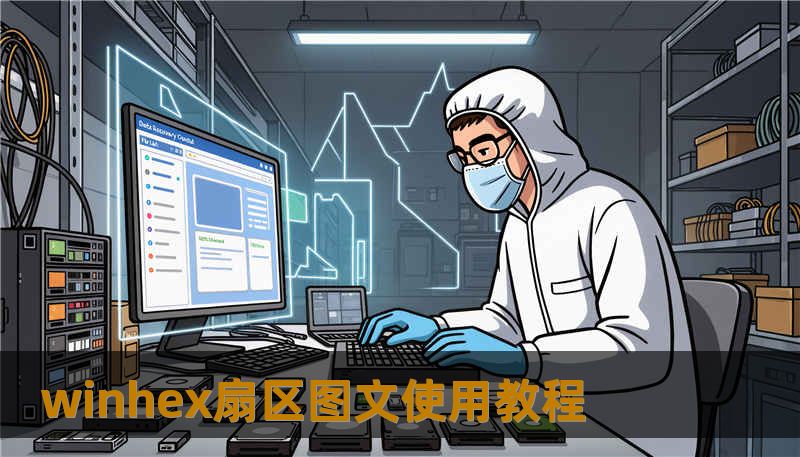 winhex扇区图文使用教程 winhex扇区图文使用教程