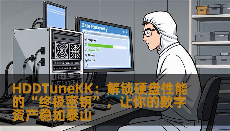 HDDTuneKK：解锁硬盘性能的“终极密钥”，让你的数字资产稳如泰山