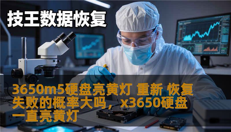 3650m5硬盘亮黄灯 重新 恢复失败的概率大吗，x3650硬盘一直亮黄灯