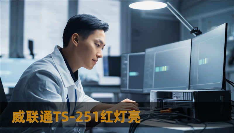 威联通TS-251红灯亮