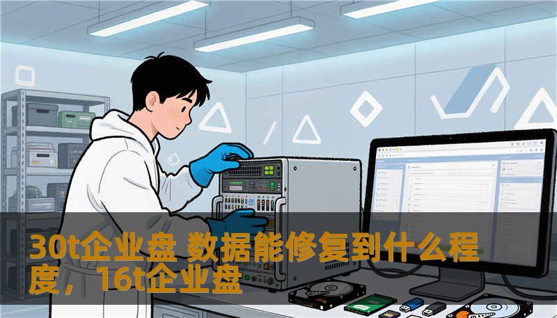 30t企业盘 数据能修复到什么程度，16t企业盘