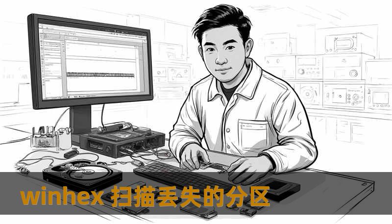 winhex 扫描丢失的分区