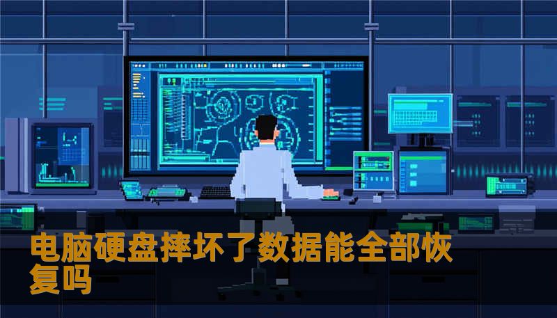电脑硬盘摔坏了数据能全部恢复吗