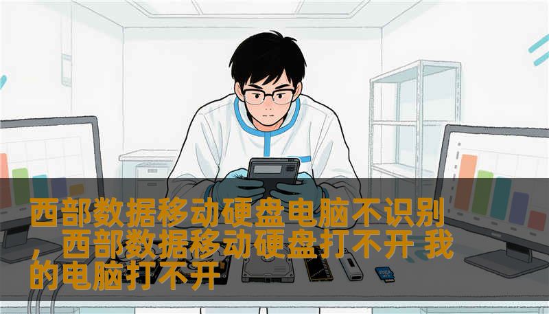 西部数据移动硬盘电脑不识别，西部数据移动硬盘打不开 我的电脑打不开