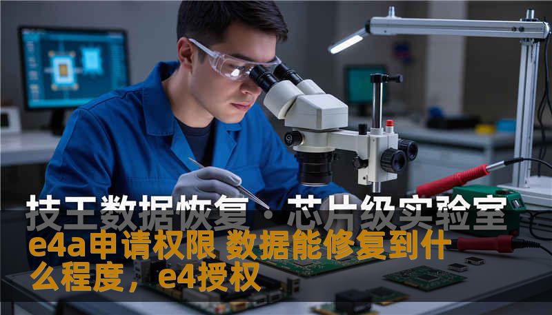 e4a申请权限 数据能修复到什么程度，e4授权