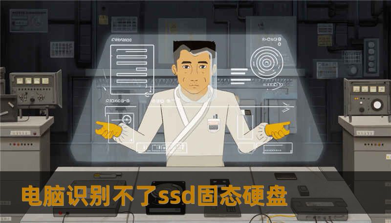 电脑识别不了ssd固态硬盘