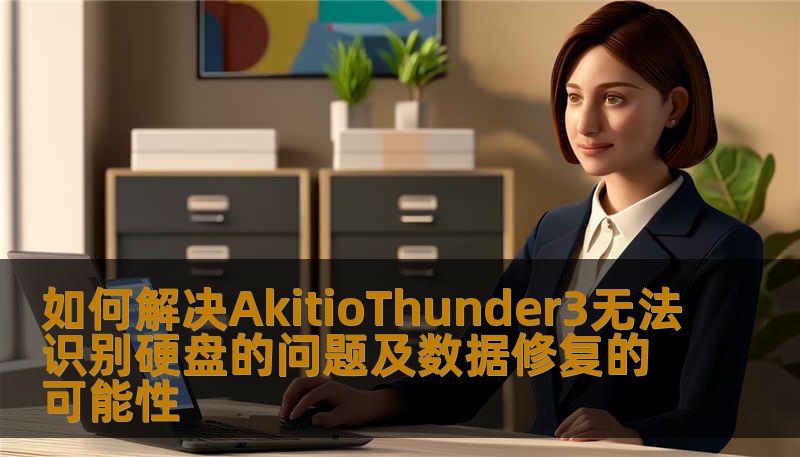 如何解决AkitioThunder3无法识别硬盘的问题及数据修复的可能性