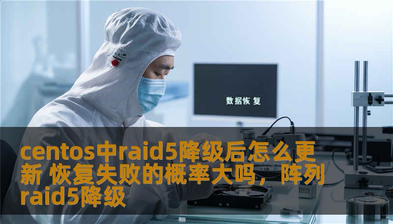 centos中raid5降级后怎么更新 恢复失败的概率大吗，阵列raid5降级