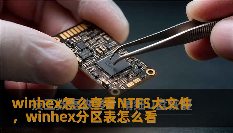 winhex怎么查看NTFS大文件，winhex分区表怎么看