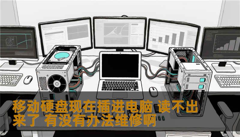 移动硬盘现在插进电脑 读不出来了 有没有办法维修啊