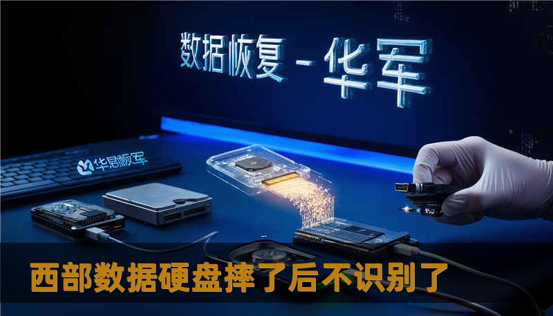 西部数据硬盘摔了后不识别了