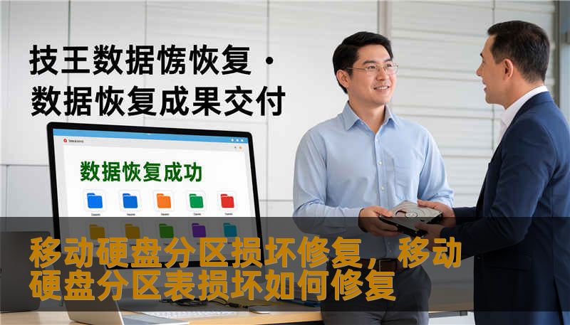移动硬盘分区损坏修复，移动硬盘分区表损坏如何修复