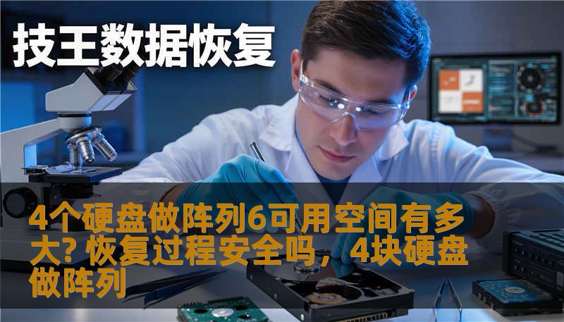 4个硬盘做阵列6可用空间有多大? 恢复过程安全吗，4块硬盘做阵列
