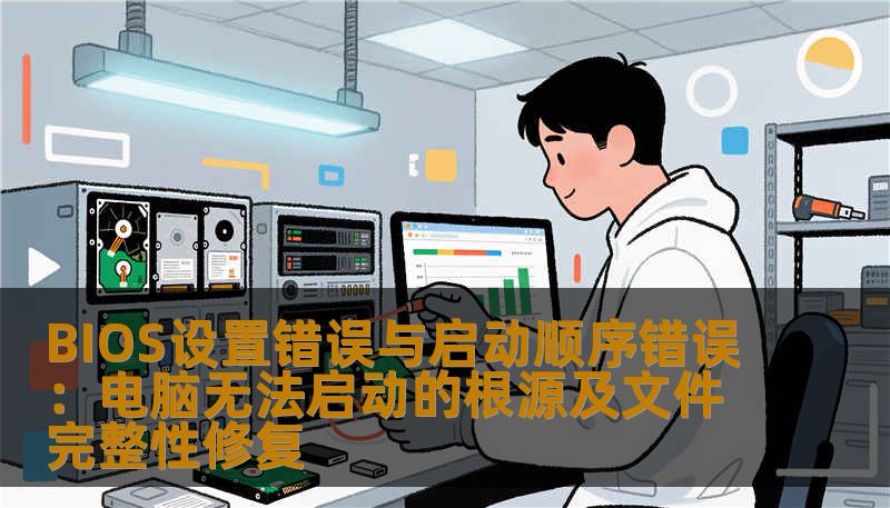 BIOS设置错误与启动顺序错误：电脑无法启动的根源及文件完整性修复