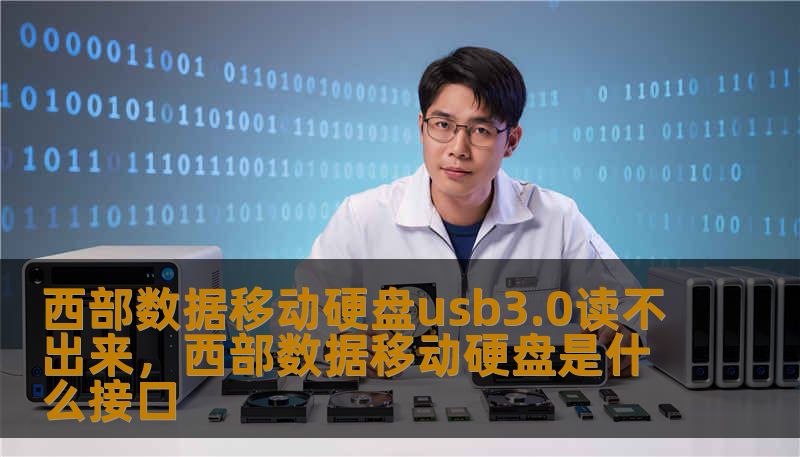 西部数据移动硬盘usb3.0读不出来，西部数据移动硬盘是什么接口