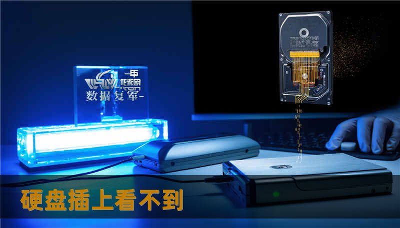 硬盘插上看不到
